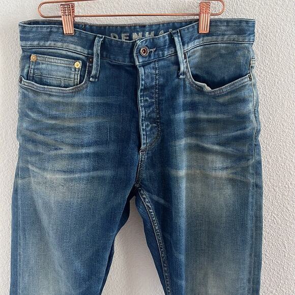 Denham Jeans Razor Slim Fit Denim Jeans Amsterdam Denim W31 - Picture 3 of 10